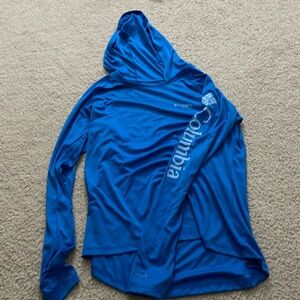 Columbia PFG hooded sun shirt